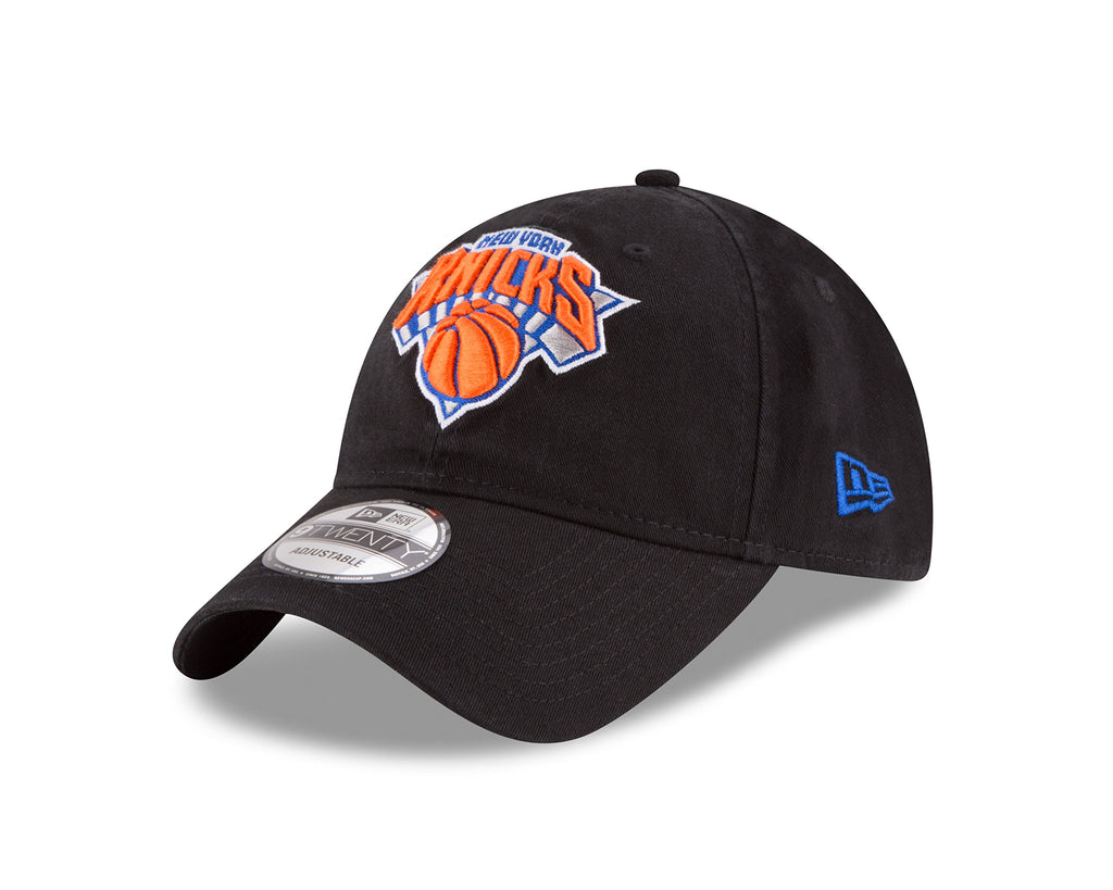 NBA New York Knicks Adult Men NBA Core Classic 9Twenty Adjustable CapOSFABlack